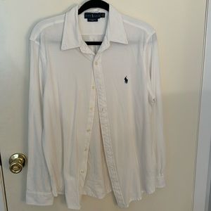 Ralph Lauren, white, button up